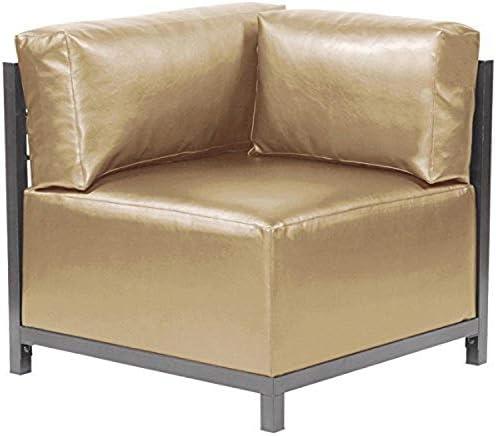 Howard Elliott Axis Corner Chair Slipcover, Luxe Gold