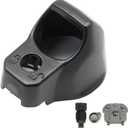 68301879AD Black Rear View Backup Park Assist Camera Bezel Cover Trim, Replacement for Jeep Wrangler 2018 2019 2020 2021 2022, Replaces 68301879AE