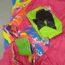 Yonroik 5 Pieces 80s Workout Costume for Men Halloween Cosplay 80s 90s Workout Outfit Party Clothing for Adult Mens (Pink, XLarge)