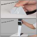 16 Pack Black Duct Tape Heavy Duty Bulk, 2 inch x 30 Yards,Strong No Residue All-Weather Duct Tape, Waterproof, Tear by Hand, Multi-Use for Indoor & Outdoor Repairs, Industrial, Professional Use