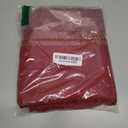 maxmill Rectangle Linen Textured Tablecloth Waterproof Spillproof Wrinkle Free Table Cloth, Kitchen Dining Christmas Tabletop Decoration Washable Fabric Table Cover Holiday Dinner, 52 x 84 Inch, Red