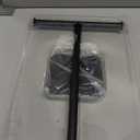 RUACQ T-Shape Hand Towel Holder Stand, 12inch Weighted Base Towel Rack, Countertop Towel Holder for Bathroom, 304 Stainless Steel, Heavy Duty (Matte Black)