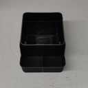 keketuohai Car Storage Organizer Between Seats,Center Console Armrest Storage Box Back Seat Organizer with Small Compartment Car Interior Storage Box,Cup Holder Tray with Non-slip Mat(Black)