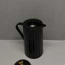 WOLFF - Bird Thermal Coffee Carafe - Hot or Cold Drinks, Plastic Exterior and Glass Insulation Lining Flask Coffee Dispenser, Thermal Bottle for Beverages, Tea and Water Pitcher- Black, 34floz/1L