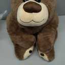 3.5 LB Weighted Stuffed Animals Bear, 24 Inch Weighted Plush Animals Throw Pillow, Cute Kawaii Plush Toys Gifts for Kids Adults Teens Birthday Christmas