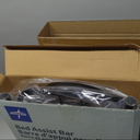 Medline Bed Assist Bar with Storage Pocket, Height Adjustable Bed Rail for Elderly Adults, Assistance for Getting In and Out of Bed at Home