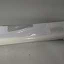 LazBlinds No Drill Zebra Blinds for Windows 31" W x 48" H, White