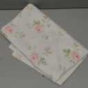 QSH 100% Egyptian Cotton Floral Pillow Cases Standard Size Set of 2, Flowers Print Pattern Bedding Pillow Shams Standard Size, Envelope Closure Standard Pillows Covers (20"x26")