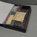 ISSEVE DIY Book Nook Kit, 3D Wooden Puzzle DIY Miniature House Kit for Booknook Shelf Insert Decoration, Magic Book House Stand Bookshelf Dollhouse for Adults with Sensor Light (Detective Agency)