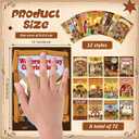 Yexiya 144 Pcs Western Cowboy Coloring Books with Crayons for Kids Bulk Mini Wild West Theme Coloring Activity Books Western Rodeo Party Favors Classroom Birthday Gift Goodie Bag Filler