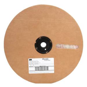 3M Fastener, Loop, 50 yds x 5/8", Adhesive, White