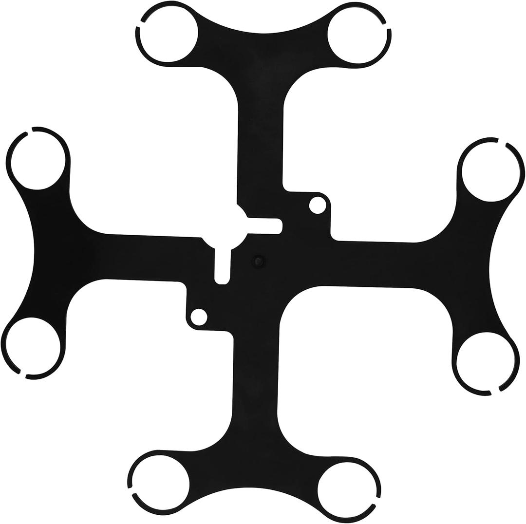 98725800 Filter Template Replacement for FNS Plus Pool and Spa D.E. Filter,Black,Aftermarket Part