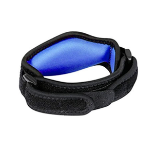 Elbow Brace Compression Pad Adjustable Unisex Fitness Equipment Comfort Forearm Pain-Free EVA Sports Accessories(Blue)