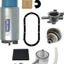 Fuel Pump W/Regulator, Housing & Seal For 02-07 Harley Davidson Touring Road king/Street Glide/Electra Glide/Road Glide and Fuel filter by Fuel Pump Factory