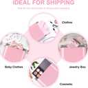 Metronic Poly Mailers 10X13 100 Pack, Strong Adhesive Shipping Envelopes for Clothing, Medium Shipping Bags for Small Businesses, Waterproof Mailers Poly Bags, Packages Bags Light Pink