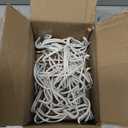 40 Pcs Cabinet Door Painting Hangers 4mm Thicken Metal Hooks for Painting No-Drill Spray Drying Rack Clips for Cabinet Door Brackets Paint Drying Hanging Hooks for DIY Wood Working Tools (40, 4 mm)