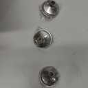 10 Pack, 4 oz Small Clear Glass Bottles w/Lids & 3 Stainless Steel Funnel - 120ml Boston Round Sample Bottle for Potion, Juice, Ginger Shot, Wellness, Oils, Whiskey, Liquids - Leakproof Travel Bottle