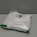 NICETOWN Bedroom Sheer Curtains 54 inch Length - Grommet Top Voile Textured Window Curtains Light and Airy Drapes for Cafe/Loft/Nursery (W54 x L54, 1 Pair, White)