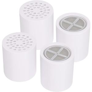 15 Stage Shower Filter Replacement Cartridge, Universal High Output Shower Filter for Hard Water Remove Chlorine and Harmful Substances, Body Caring, 4 Pack
