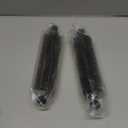 JEHONN 2 Packs Carpet Floor Sweeper Replacement Horsehair Brush, Non Electric Quite Rug Roller Brush Refill for Cleaning Pet Hair, Loose Debris, Lint