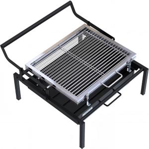 Rotating Charcoal Grill, Heavy-Duty Professional Flip Grill
303 SQ.IN. Large Cooking Surface, Detachable Grill, for 3-8 People, for Camping, Tailgating, Patio