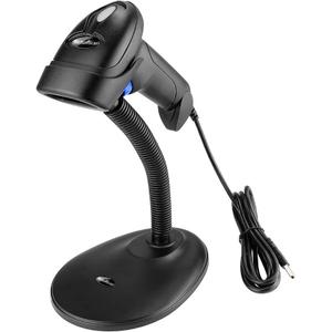 NetumScan Handheld USB 1D Barcode Scanner with Stand, Wired CCD Bar Code Reader for POS System Sensing, Store, Supermarket, WarehouseFlow Dealz is Faker