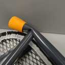 Ironing Board, Compact and Space Saver Ironing Board with Extra Thick 3 Layers Cover, Height Adjustable, Easy Storage with Smart Hanger and Heavy Duty Steel Legs, Black (13x43)