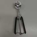 Cookie Scoop 2 Tablespoon, Size #40 Cookie Dough Scoop, 2 Tbsp/ 30 ml/ 1 oz Cookie Scoops for Baking, Spring-Loaded, 18/8 Stainless Steel, Comfortable Grip (Black)