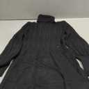 Solid Turtle Neck Dress Elegant Long Sleeve A-line XL Black