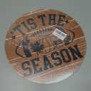 2 x Fall Football Vintage Wooden Hanging Sign Tis The Season Autumn Thanksgiving Wall Door Decor Fall Decorations for Home Office Classroom Party Living Room Porch Indoor Outdoor