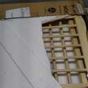 Foldable Wooden Playpen, Natural, 30 x 30 x 24 inches