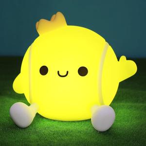 YuanDian Tennis Gifts, Soft Glow Silicone Tennis Ball Night Light - Versatile Sports Decor for Bedrooms & Man Caves - Birthday Christmas Gift for Adults, Teens, and Athletes