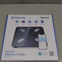 Etekcity Smart Scale for Body Weight, FSA&HSA Eligible, Bathroom Digital Weighing Scale with BMI, Body Fat, Muscle Mass, Accurate Bluetooth Home User Health Equipment Sync Apps, LED, Tempered glass (11 x 11 inches, Black)