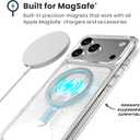 Speck GEMSHELL Grip +MS Case for iPhone 17 Pro Max - Clear/Clear | Slim Protective Grip | Drop Protection | MagSafe Compatible
