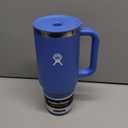 Hydro Flask Travel Tumbler with Handle, Lid and Straw - Insulated Stainless Steel in 40 Oz Cascade