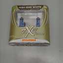 SYLVANIA 9003 SilverStar zXe Gold Halogen Headlight Bulb, 2 Pack