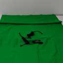6 x 9 FT Green Screen Backdrop - Premium Polyester for Video Streaming, Portrait Photoshoot, Wall Mounted, Parties and Small Events