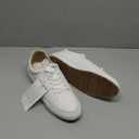 Amazon Essentials Men's Low Top Classic Sneakers White, Size 12