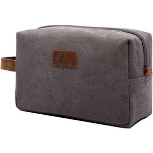Cosmetic Bag Retro Cosmetic Bag Explosion Model Travel Hand catching Bag Waterproof Canvas with Cramps Horse Skin Storage Bag