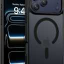 BENTOBEN Magnetic for iPhone 17 Pro Case 6.3" 2025, [Compatible with Magsafe] Slim Cute Matte Translucent Shockproof Drop Protective Bumper Women Men Phone Cover for iPhone 17 Pro, Black