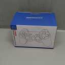 Yinjie 2 Pack Wireless Controller for PS3, Compatible with Playstation 3, with 2 Charging Cables - Black