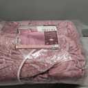 Elegant Comfort Luxuriously Soft 4-Piece Velvet Plush Flannel Sheet Set - Premium Quality - Cozy Warm, Anti-Static, Non Pilling Fuzzy Velvet Flannel Fleece Deep Pocket Sheet Set - Twin XL, Rose