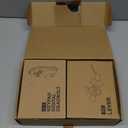 Veise Keyless Entry Door Lock with 2 Lever Handles - Electronic Keypad Deadbolt, Auto Lock, Back Lit & Easy Installation Design, Front Door Handle Sets, Matte Black