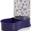 Lixit Reversible Waterer/Feeder for Rabbits and Other Small Animals. (Pack of 1)