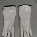 Silicone Gloves Heat Resistant Oven Mitt Barbecue Glove PPE Reusable Dishwashing Cleaning Glove Waterproof Cotton Lined Mitts Kitchen Gloves for Cooking Grilling Baking XL