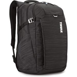 Thule Construct Backpack - School, Work & Travel - Padded Laptop Sleeve - Internal Organizational Quick Access Front Pocket (Black New)