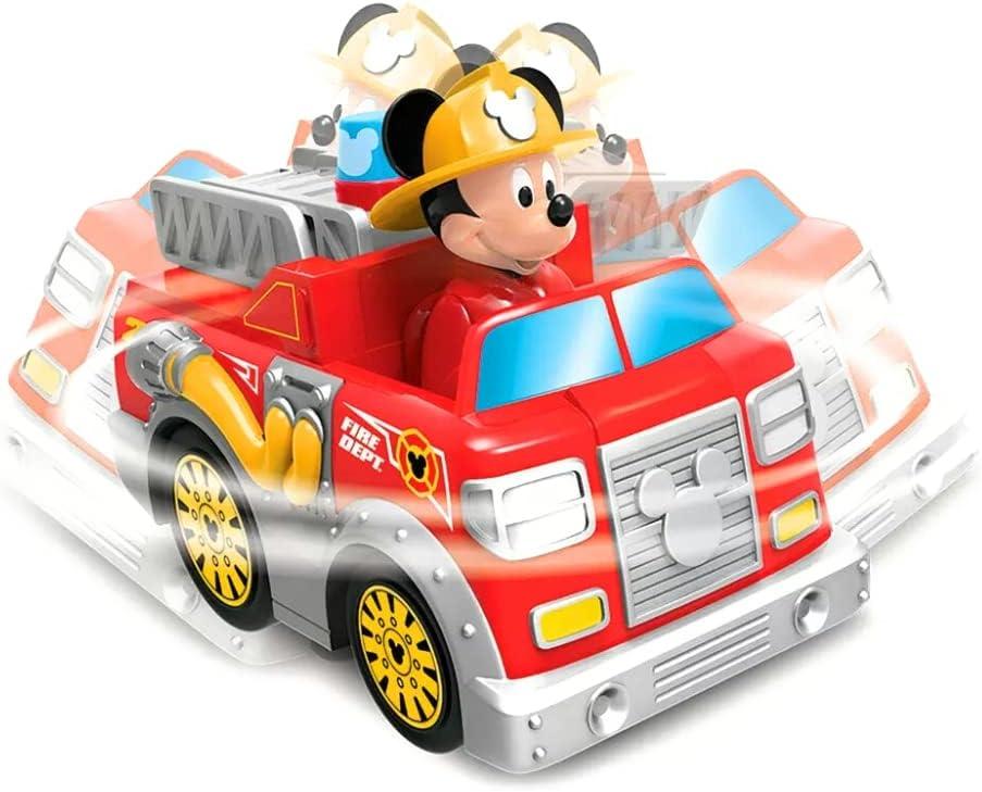 Disney Junior Mickey's 5.5" Full-Function Remote Control Firetruck, R/C Vehicle, Children Ages 3 Years and up