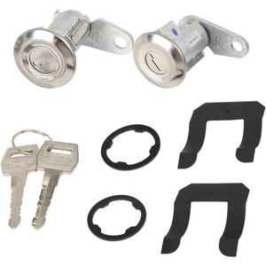 X AUTOHAUX Pair Door Lock Cylinder with 2 Keys for Ford for Ranger 1983-1991 for Ford E-150 E-250 for Mercury for Mazda Truck SUV DL3 / F1435 / F1480A / 2DLK6 / DLK9