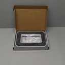 ISUNMEA 9 Inch Solar Lighted House Numbers for Outside, Light Up Waterproof LED Address Numbers Signs for Houses, Large Personalized Illuminated Exterior Modern House Numbers Light (0-Black, 9IN)