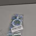 UEEBAI Magnetic for Samsung Galaxy A16 4G/5G Case, Bow Case Compatible with MagSafe, Wireless Slim Clear Ribbon Aesthetic Phone Cover Anti-Yellowing Shockproof Protective Cover for Women Girl - Blue